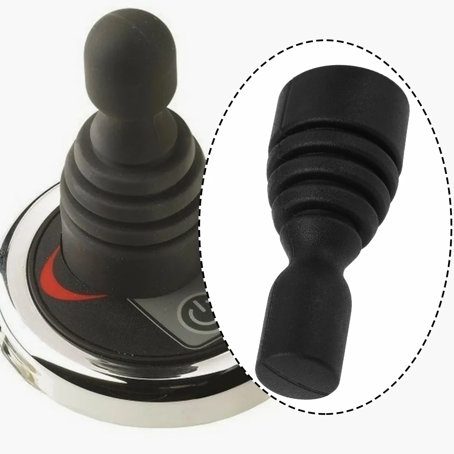 Fundas de Goma para Joystick de Propulsión de Proa Compatible con Vetus BPJR BPAJ BPJSTA BPJE BPJE2