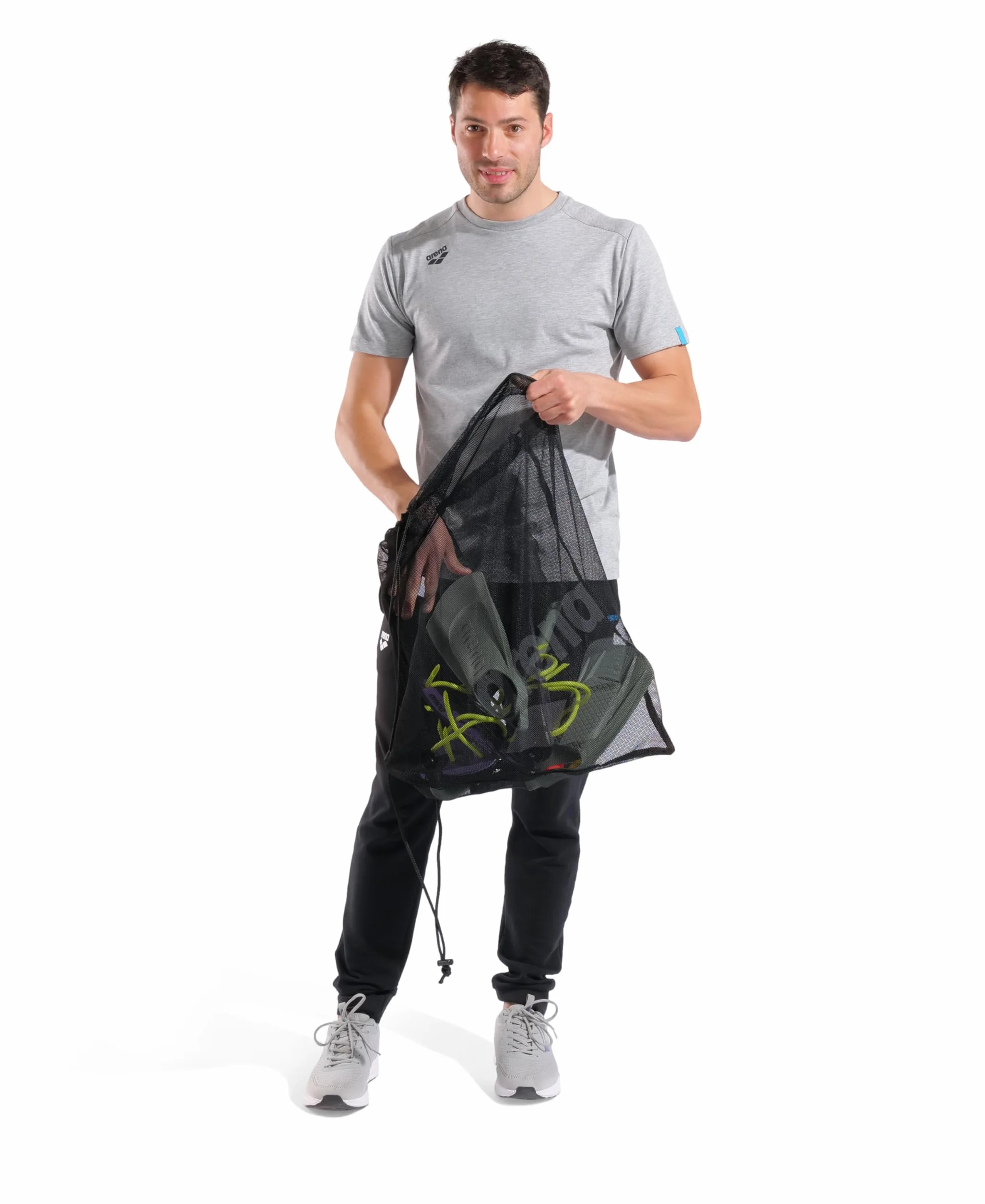 ARENA One Go Pool Mesh Swim Bag 40 Liters Equipment Tote