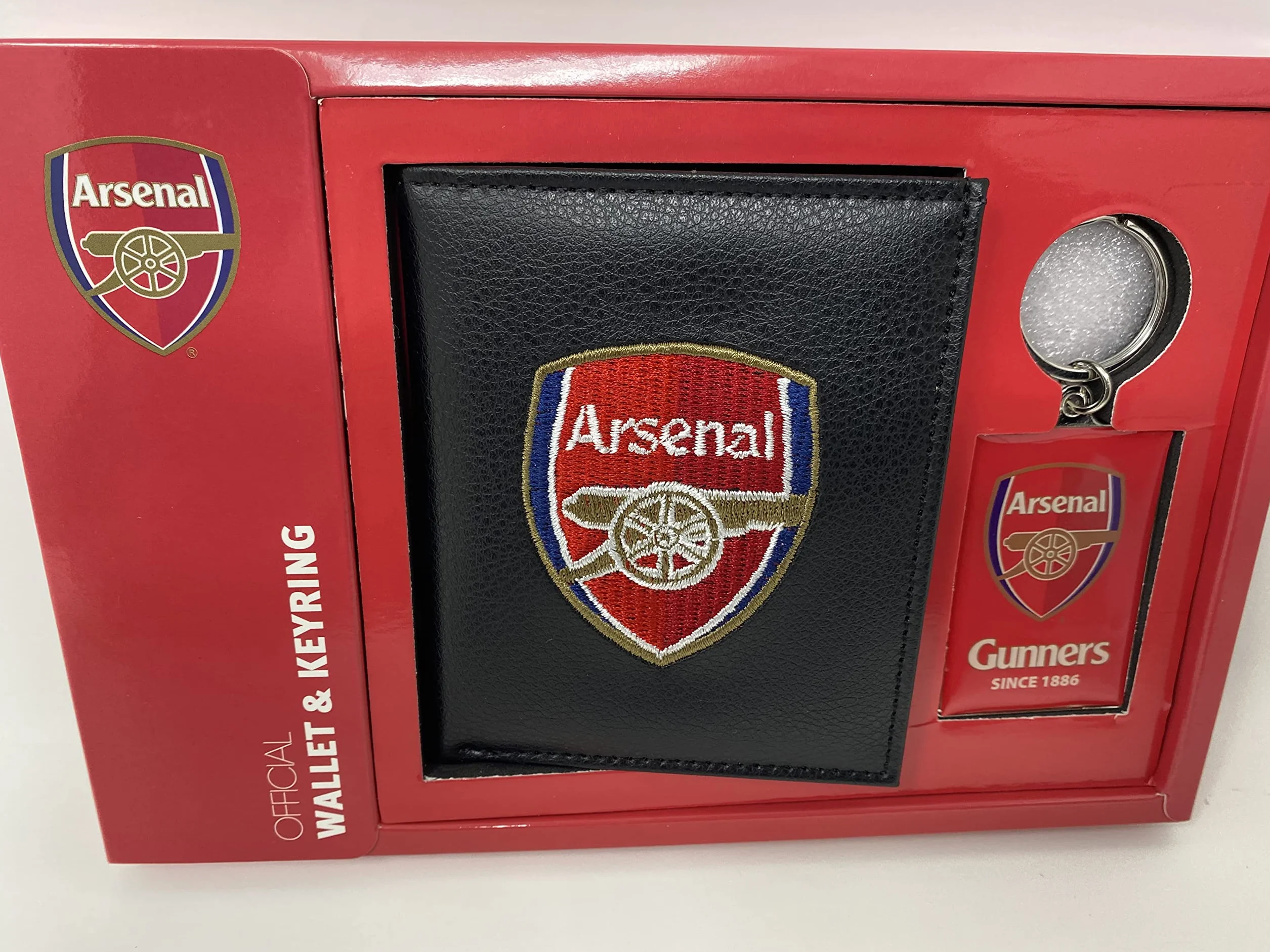 Arsenal FC Cartera y Llavero Juego de Regalo