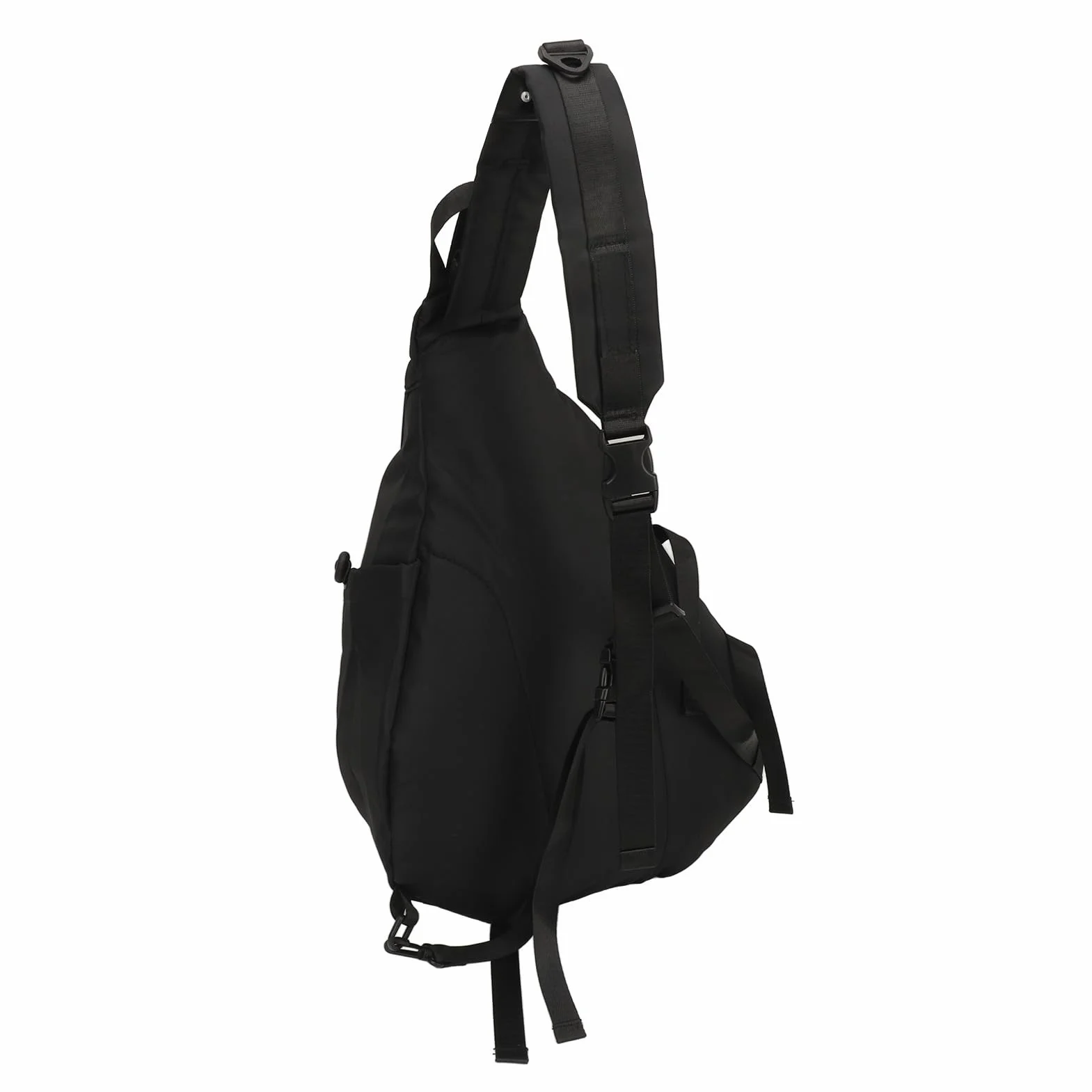 VGEBY Bolso Bandolera Grande Negro Impermeable Mochila de Pecho Tela Oxford para Deportes