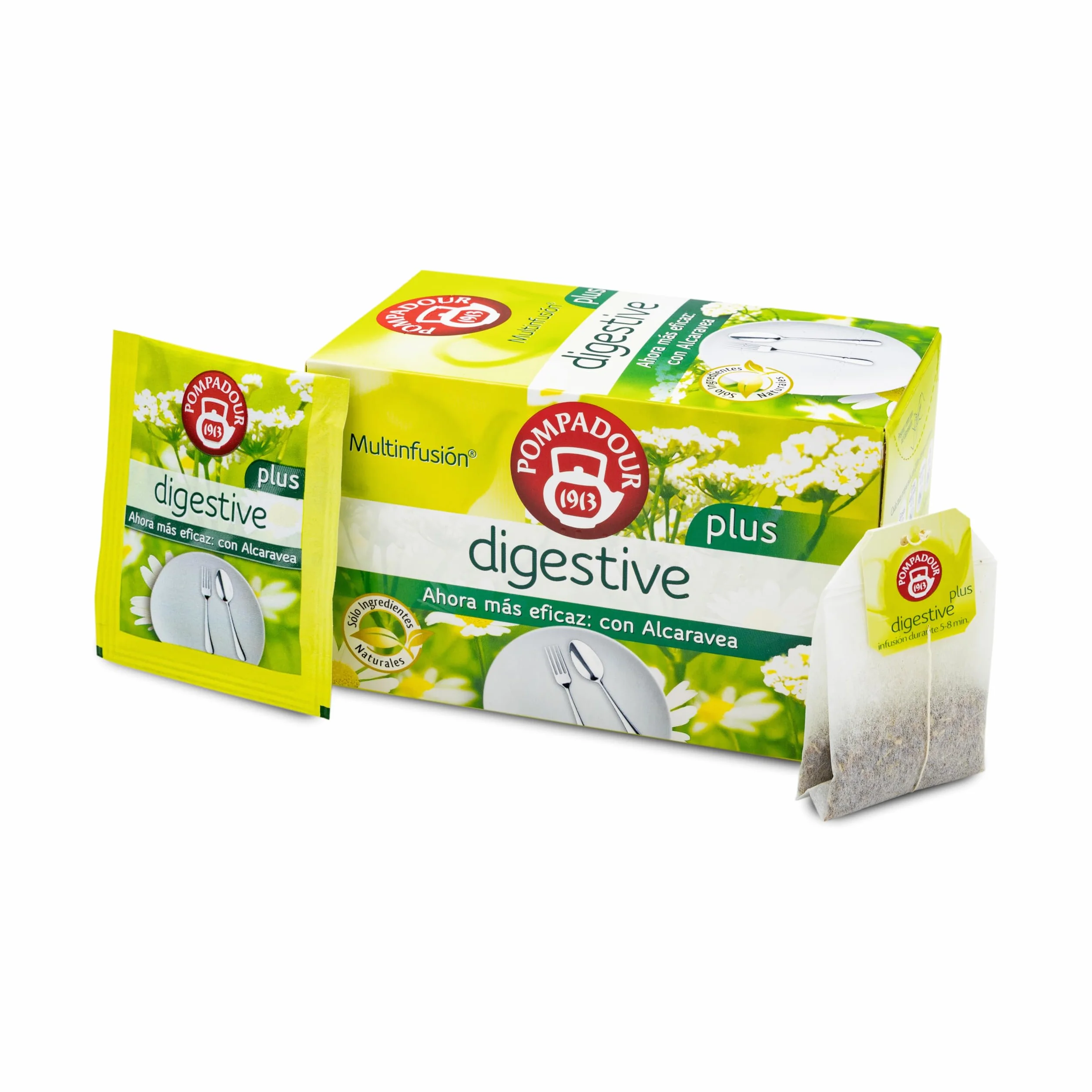 Pompadour Infusión Digestive Plus, 20 Bolsitas