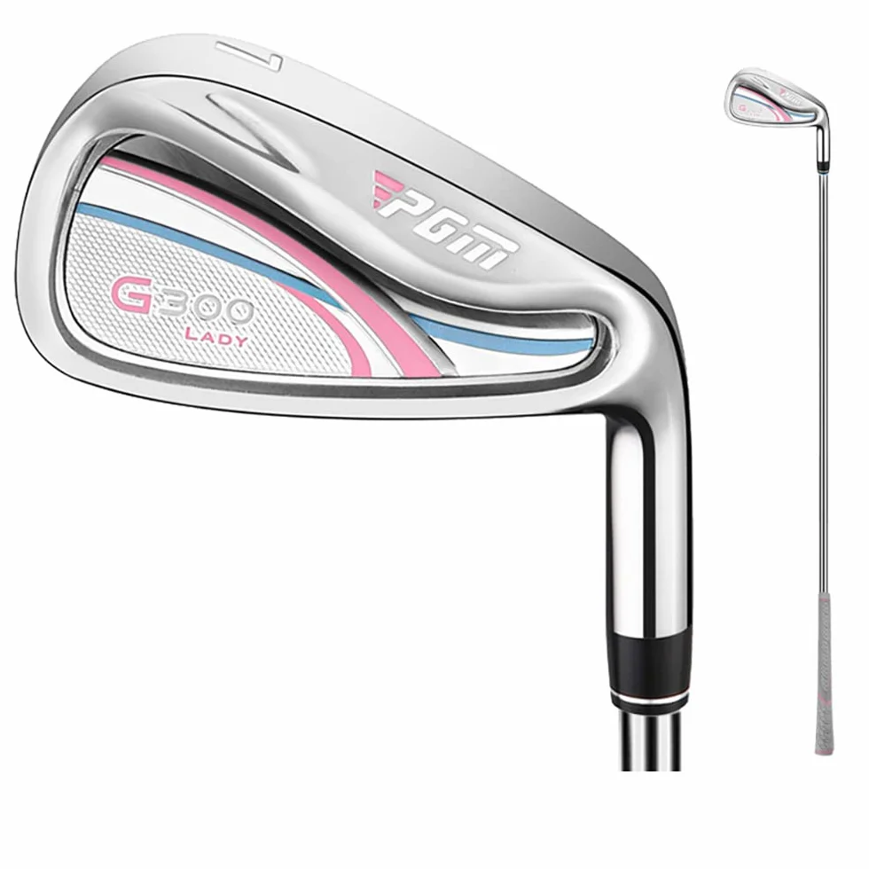 Hierro de golf para mujer #7 eje acero carbono Lady