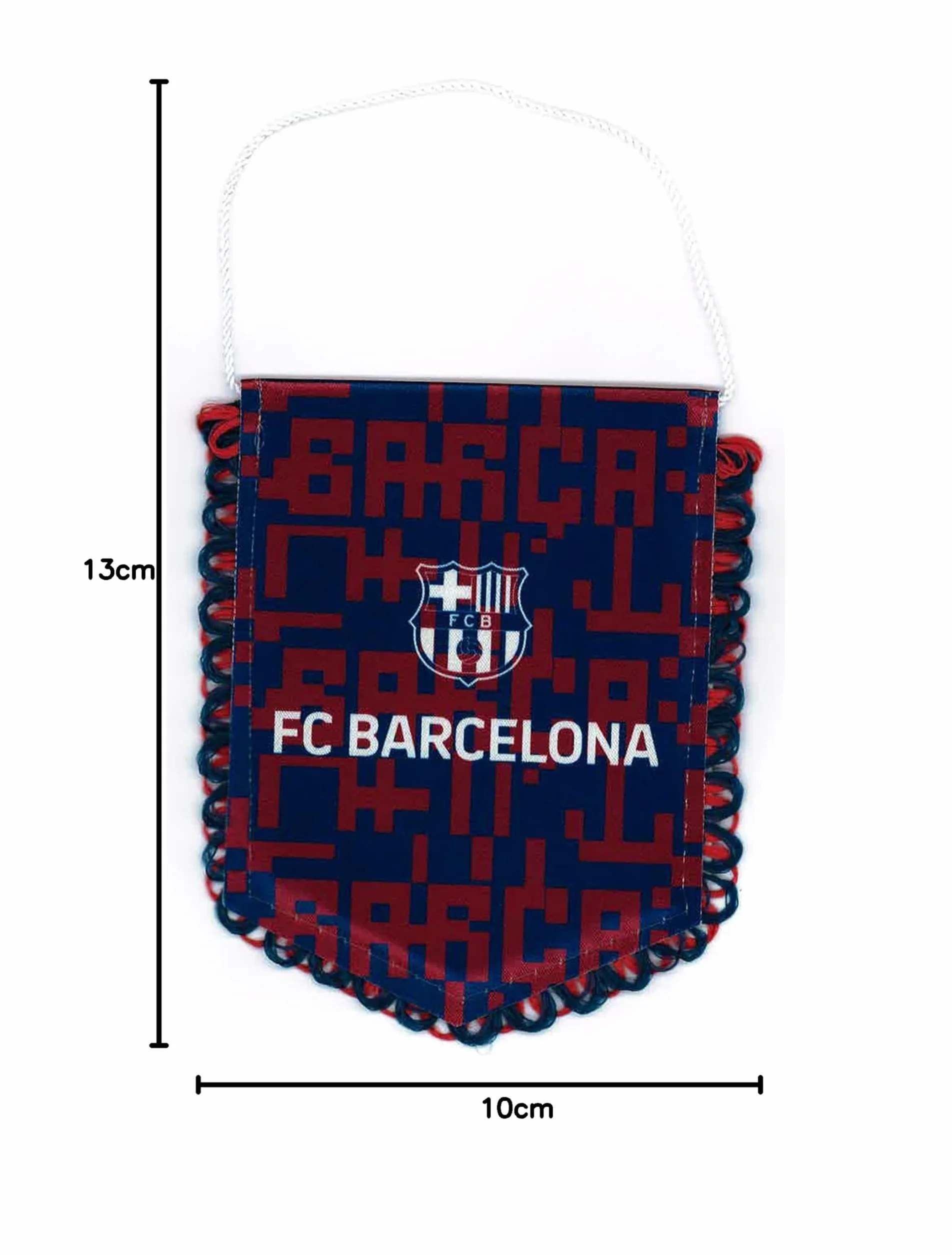 Banderín Barça Oficial FC Barcelona 13 x 10 cm