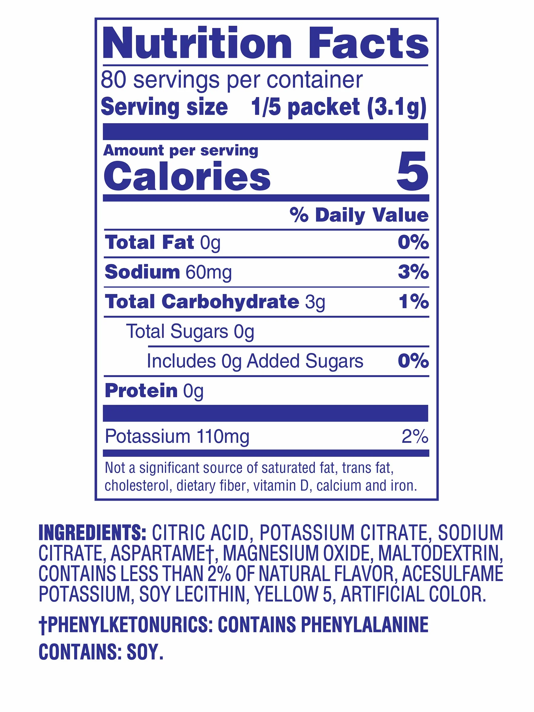 Crystal Light Lemonade Sticks, Natural, 8.6 Ounce