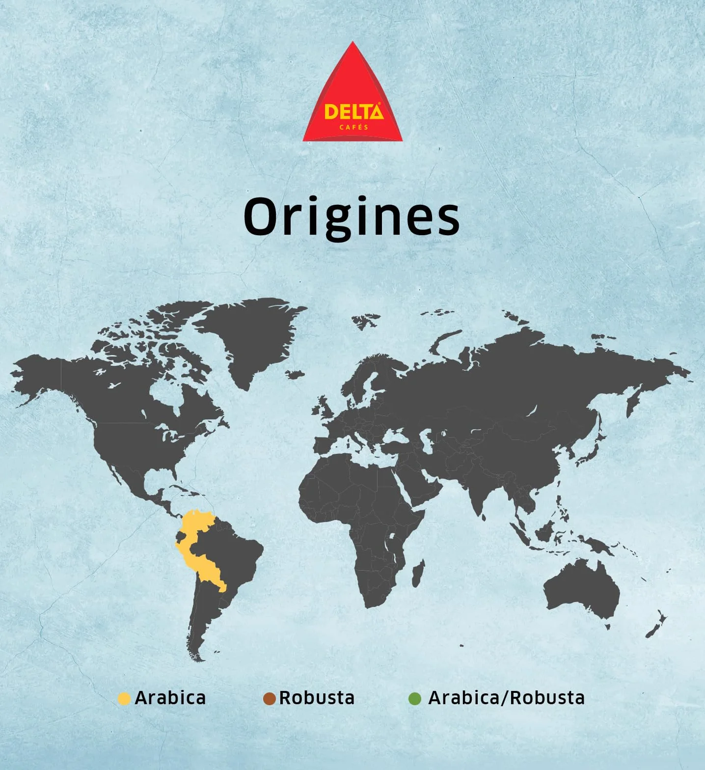Delta Cafés Origen Colombia - Café en Grano - Notas Suaves y Aterciopeladas con Leves Matices Cítricos - 500 g