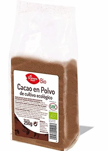 CACAO EN POLVO 20-22% MG BIO 250 gr