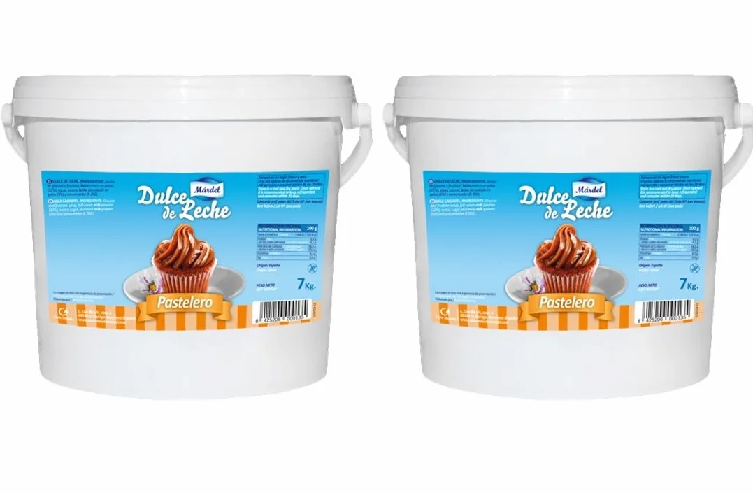 Mardel Dulce de leche Pastelero - 2x7 kg, Total: 14 kg