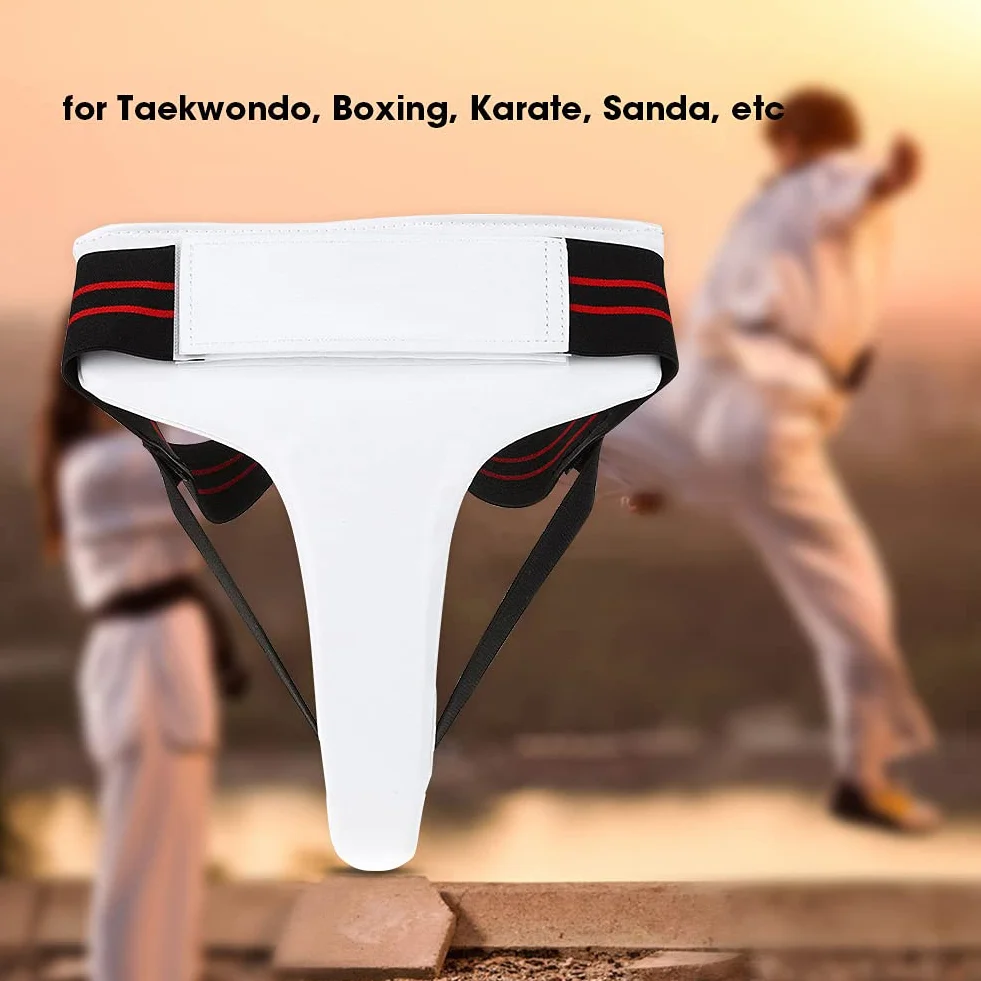 Protector de Ingle Mujer Artes Marciales Kickboxing Boxeo Taekwondo Karate Suspensorio Copa Pantalones Cortos (M)