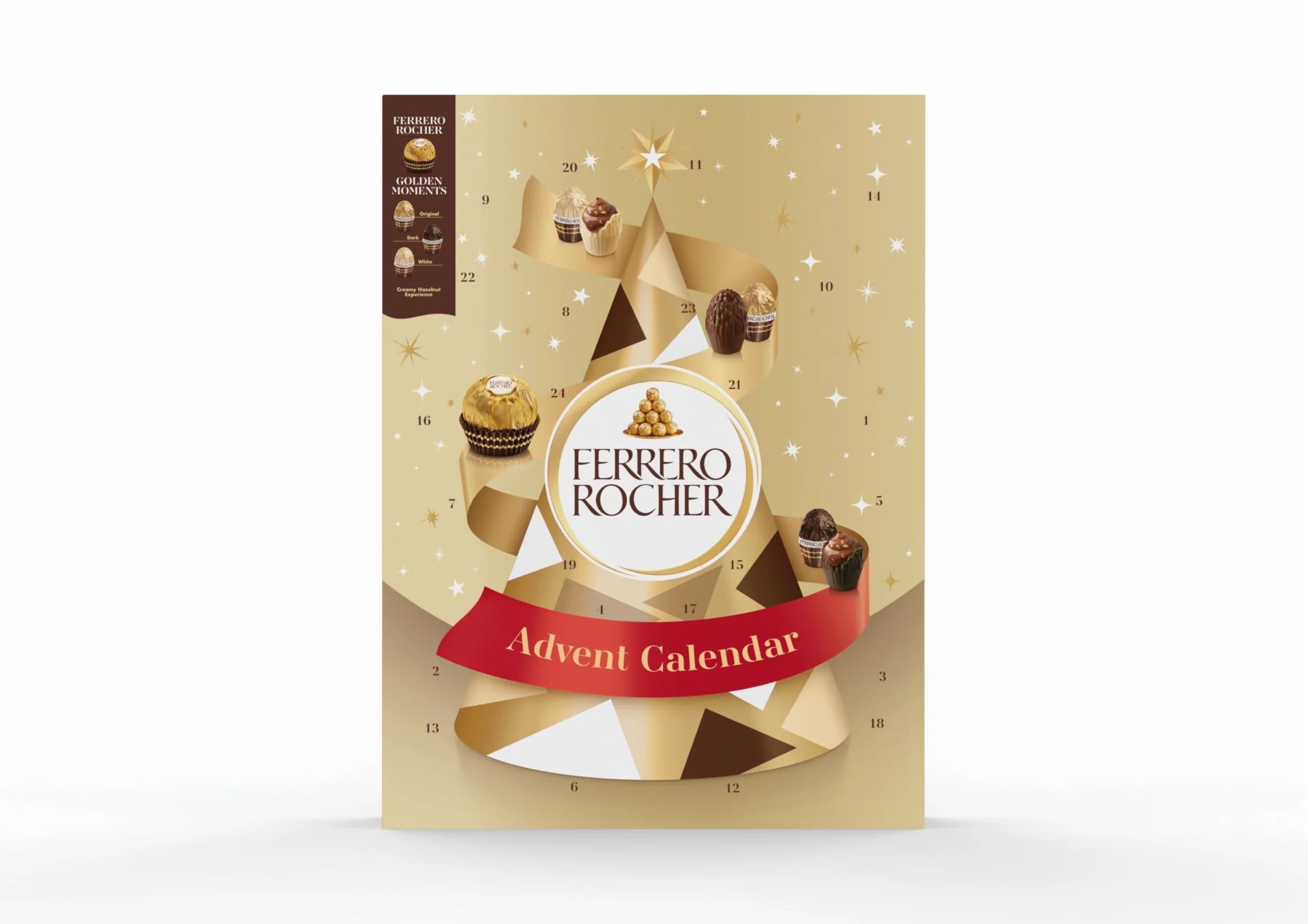 Calendario de Adviento Ferrero Rocher Golden Moments 258 gramos