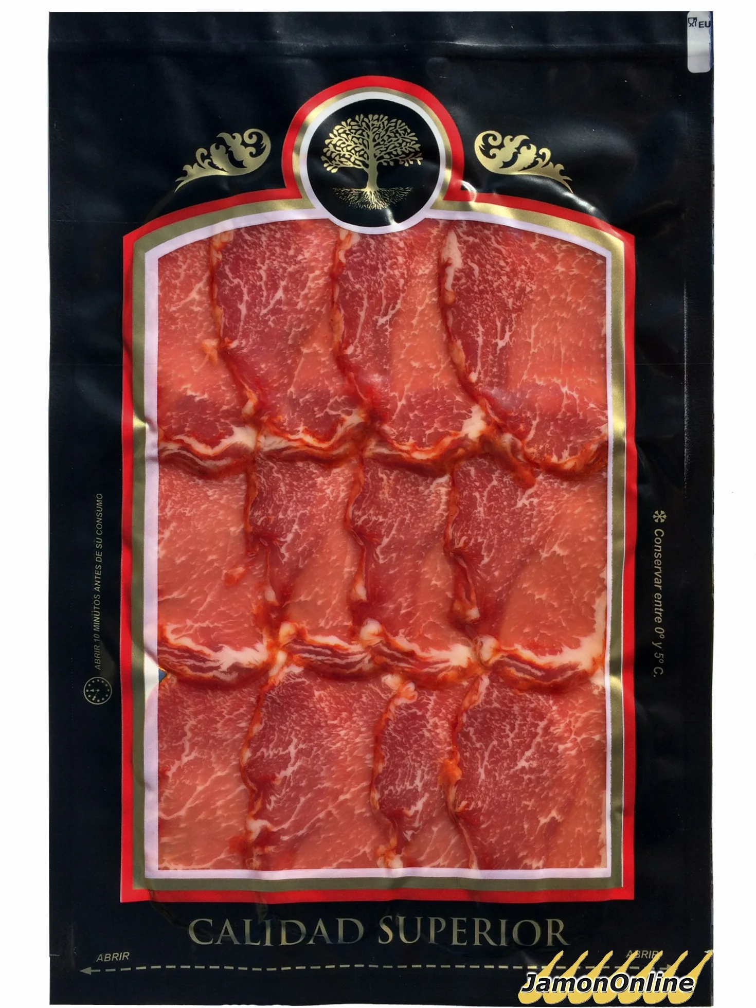 Lote Degustación Jamón de bellota Lomo Cecina Chorizo Salchichón Queso Oveja 100g