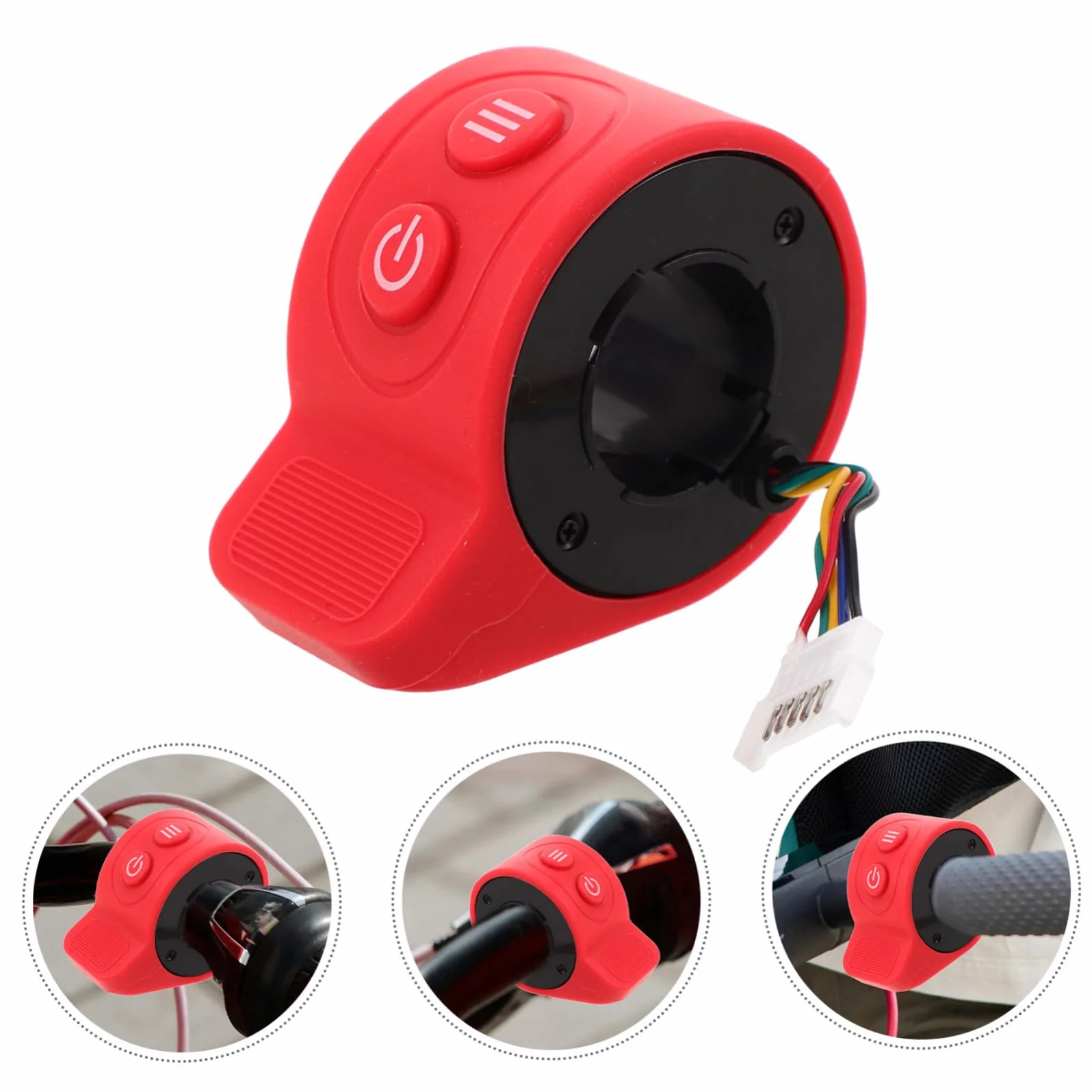 KICHOUSE Acelerador De Dedo para Patinete Eléctrico Universal