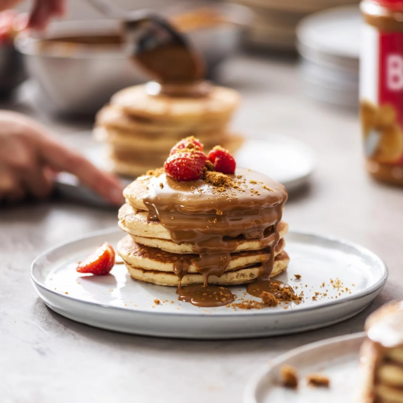 Lotus Biscoff | Crema para Untar | Cremoso | Sabor a Galleta Caramelizada | Vegano | Sin Frutos Secos | Sin Colorantes ni Aromas Añadidos | 3 kg