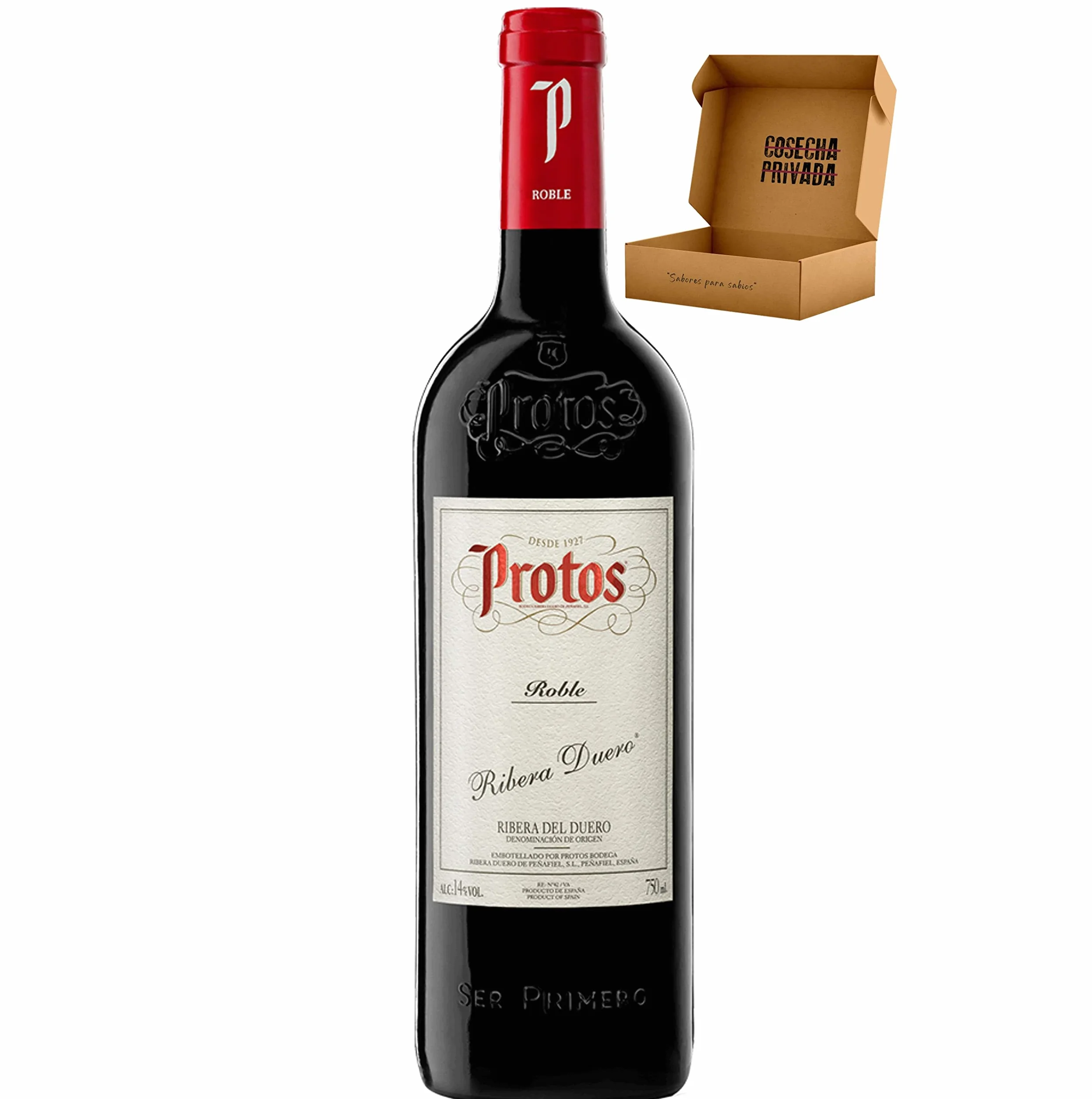 CAJA GOURMET | Cajas/Cestas de Navidad - Envío 24 H - Jamon, Salchichon, Chorizo, Queso, Vino - Lotes de Regalo - Cosecha Privada (1)