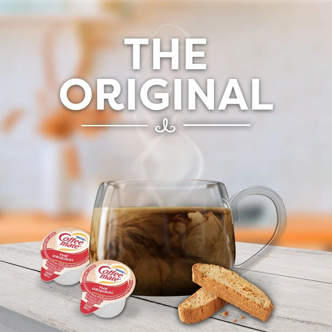 Coffee-mate Original Coffee Creamer Liquid Singles, 24 Count Pack of 4