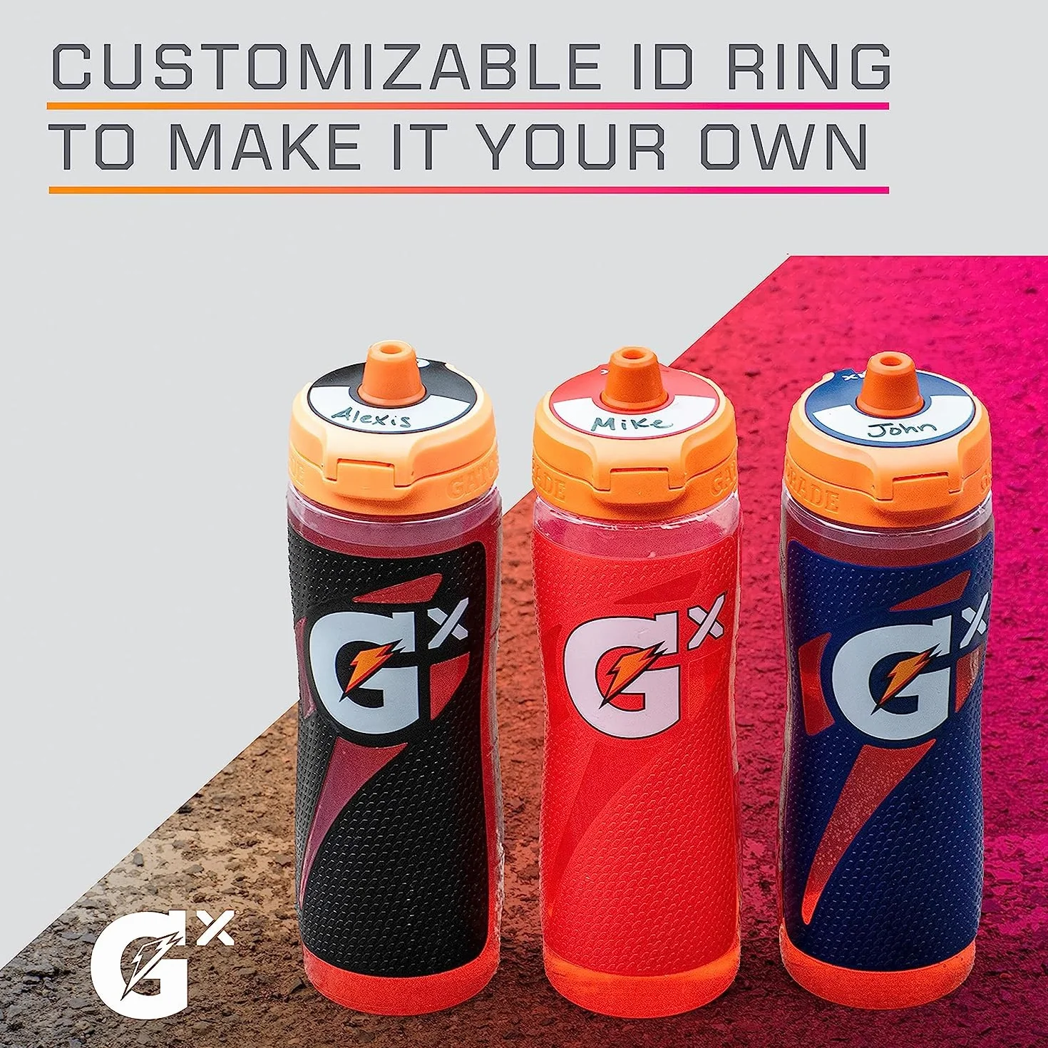 Gatorade NFL Las Vegas Raiders Gx Butelka Sportowa z Systemem Hydratacji Gx
