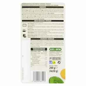 Mini hamburguesas vegetales Hacendado con espinacas y zanahoria Paquete 4 ud. (200 g) Pack 2