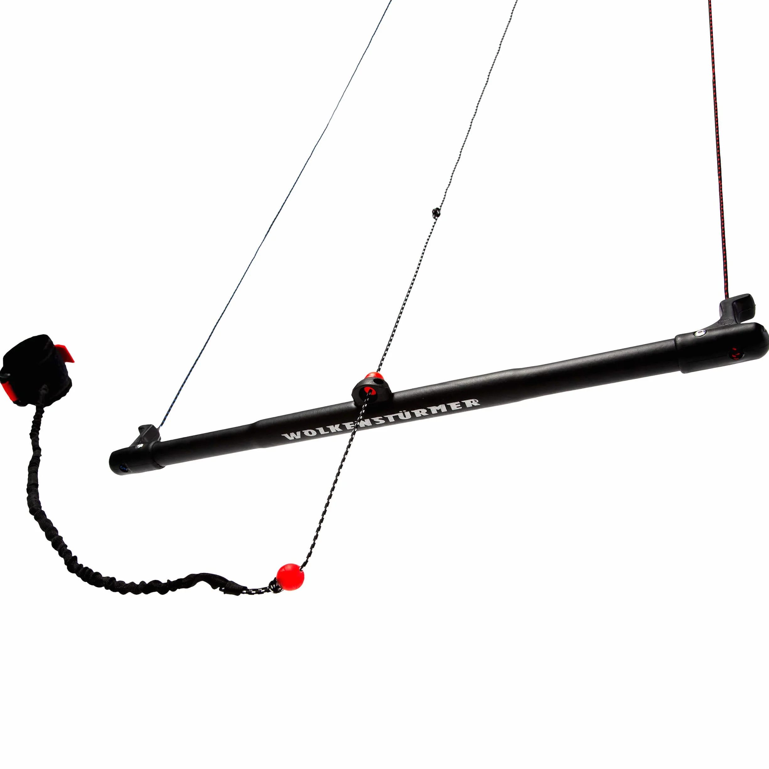 Wolkenstürmer Paraflex Trainer 2.3 Kitesurf Wing Negro/Naranja 3 Líneas Tracción