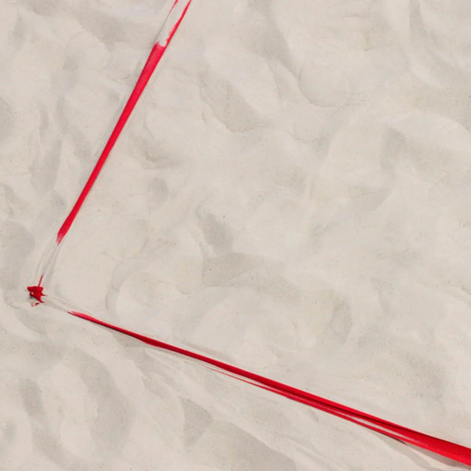 Playa Voleibol Límite Líneas Corte Marcado Kit 8X16m Nylon Línea Cinta Con Estacas De Tierra