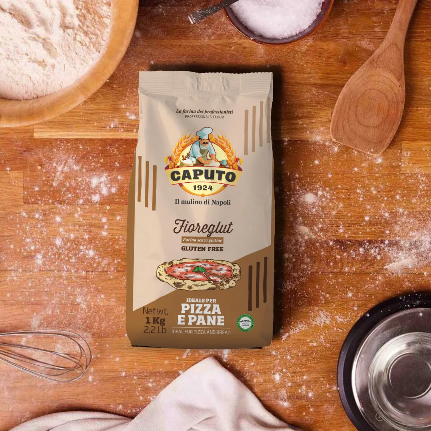 Mulino Caputo Harina Sin Gluten Fioreglut 1kg