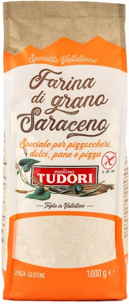 Molino Tudori - Harina de Trigo Sarraceno Integral (1Kg) | Sin Gluten | Sin OMG