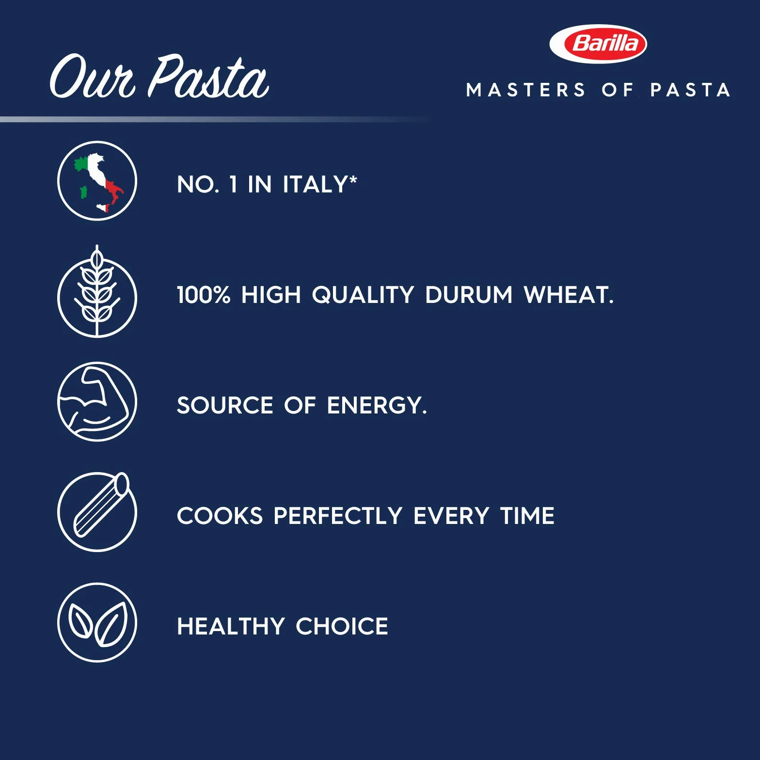 Barilla Pâtes Spaghetti N°5, 1kg