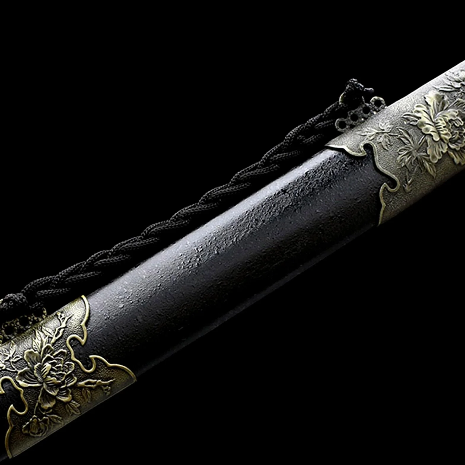 Espadas Chinas de Madera 102cm, Espada de Tai Chi Bambú Natural, Bokken Hecho a Mano para Entrenamiento Artes Marciales