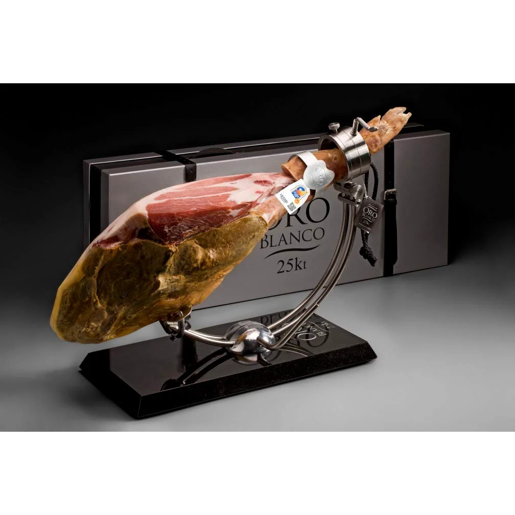 Aire Sano - Jamón Oro Blanco Denominación de Origen Teruel - Curación Minima de 25 Meses - (8,0-8,5 KG).