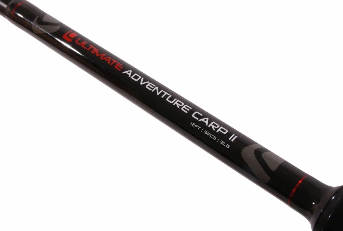 Carp II 2,75lbs 12ft 3pcs Caña carpfishing Ultimate Adventure