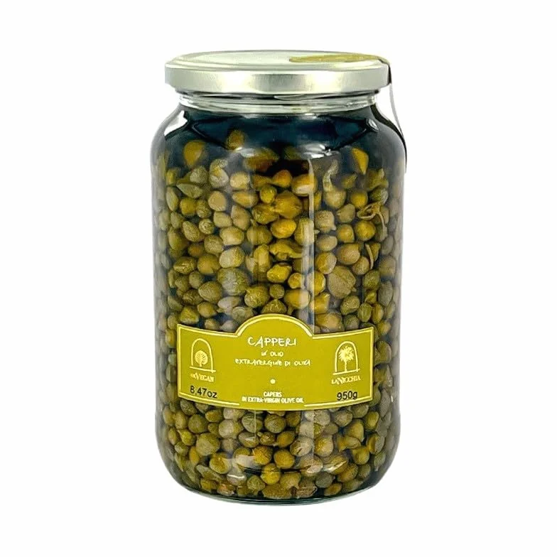 Alcaparras de Pantelleria en Aceite de Oliva Virgen Extra - Horeca