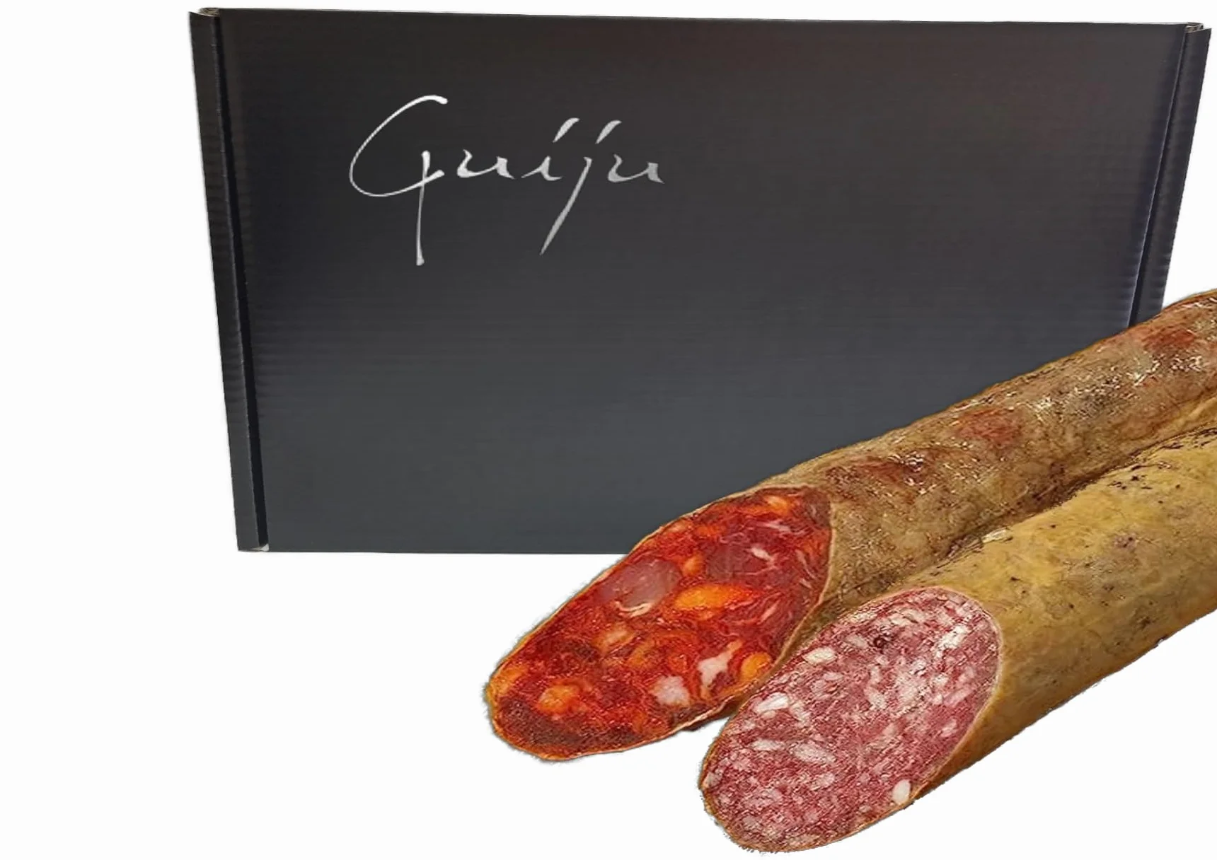 Guiju Lote Chorizo Salchichón Ibéricos Bellota 500g Salamanca