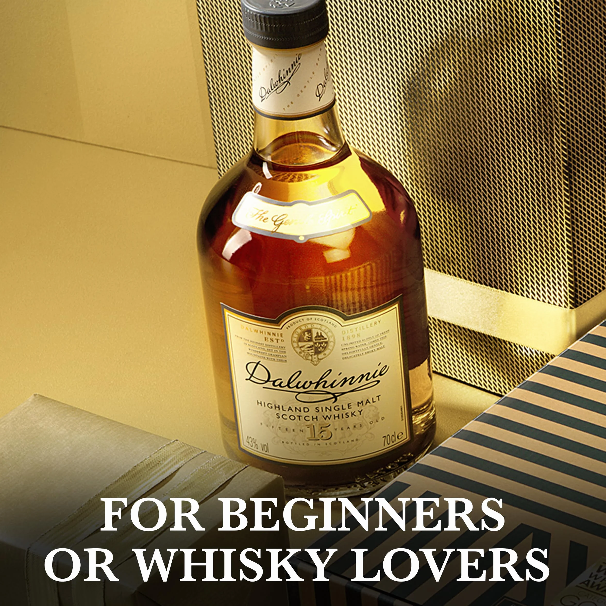 Dalwhinnie 15 Años Single Malt Whisky Escocés 700 ml