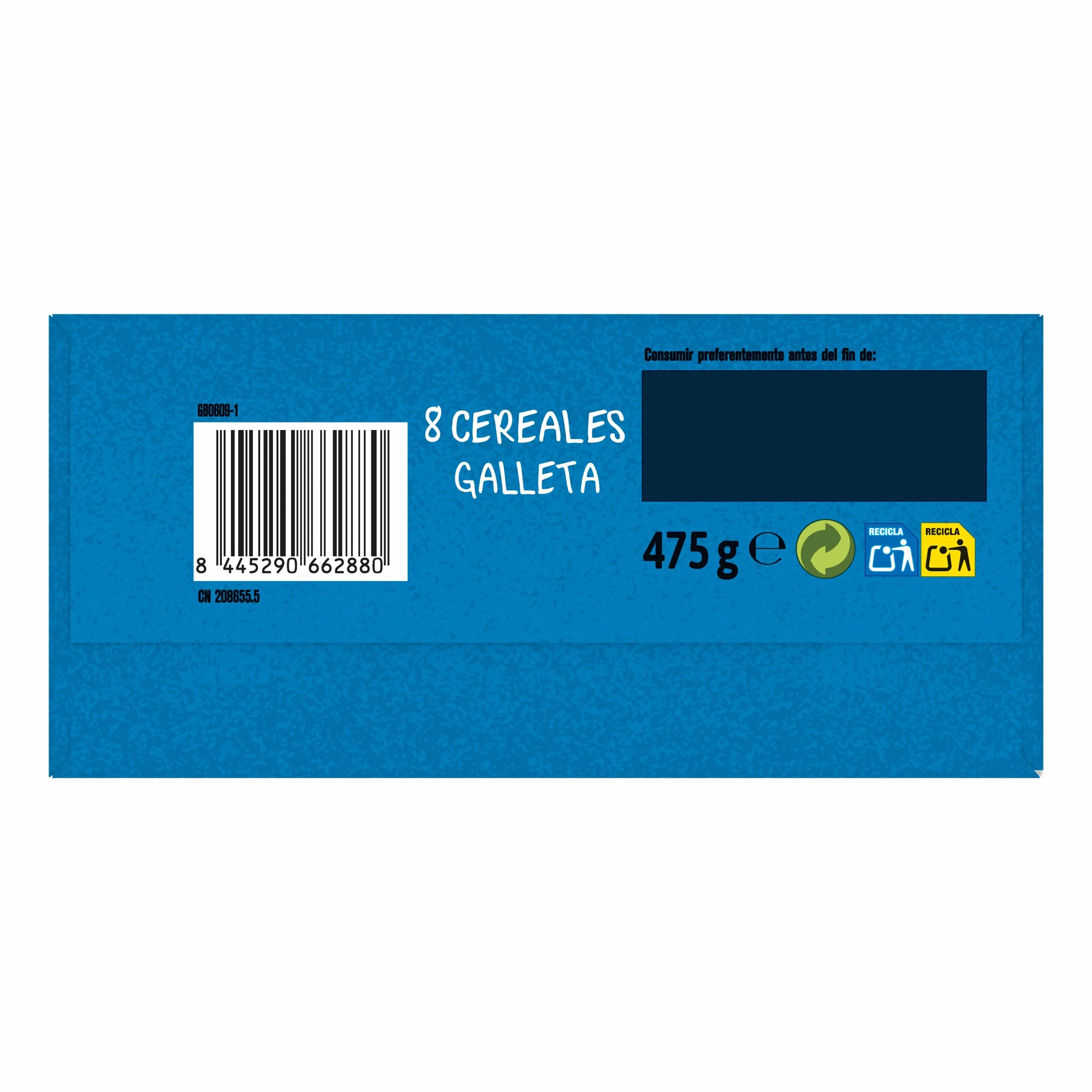 GERBER Papilla de 8 Cereales Galleta, a partir de los 6 meses, 475g