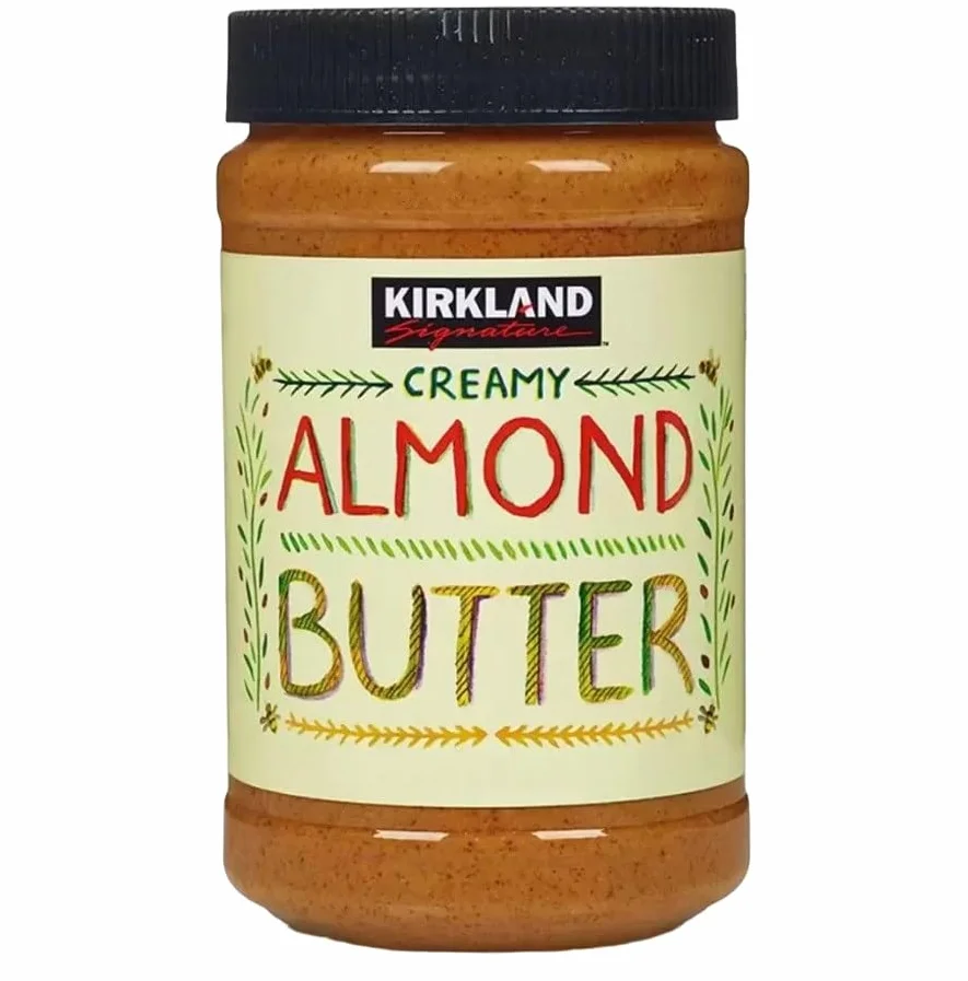 Kirkland Signature - Mantequilla cremosa de almendras (765 g)