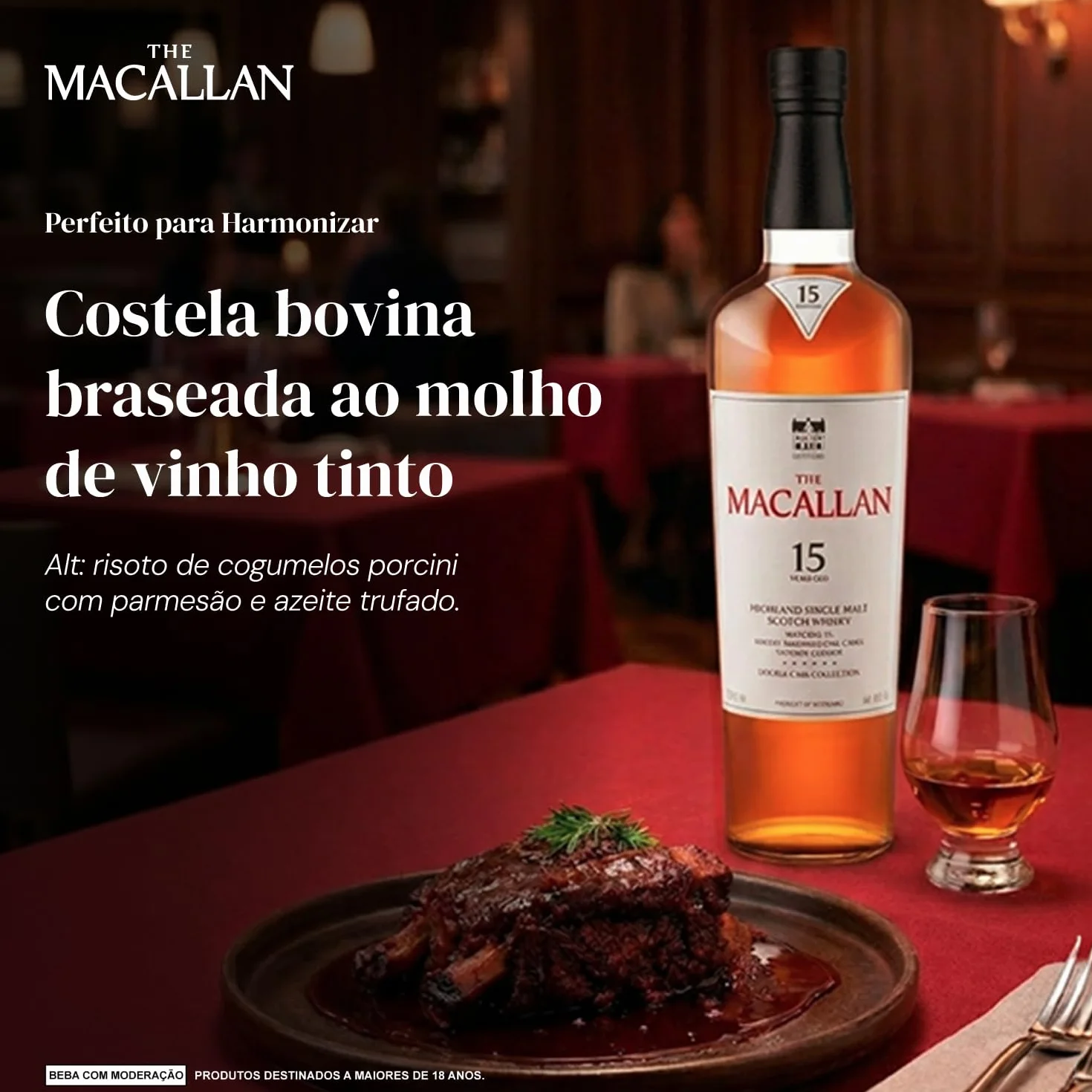 Macallan 15 Años Double Cask Whisky Single Malt Escocés 70cl