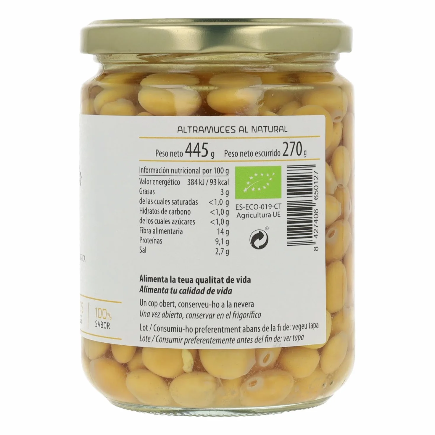 ALTRAMUCES al natural 300gr. ECO