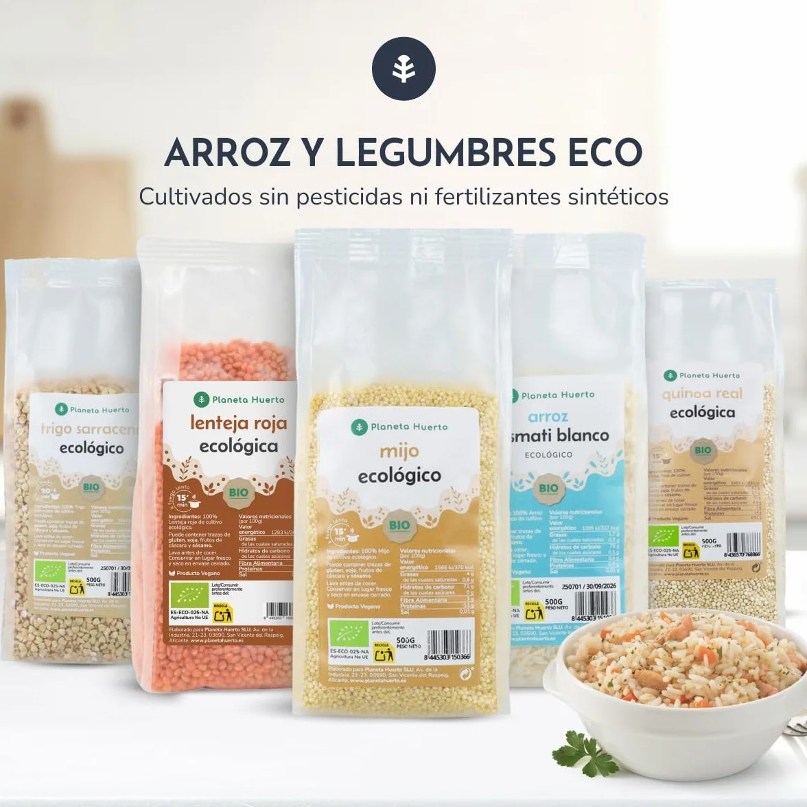 Mijo pelado ECO Planeta Huerto 2,5 kg