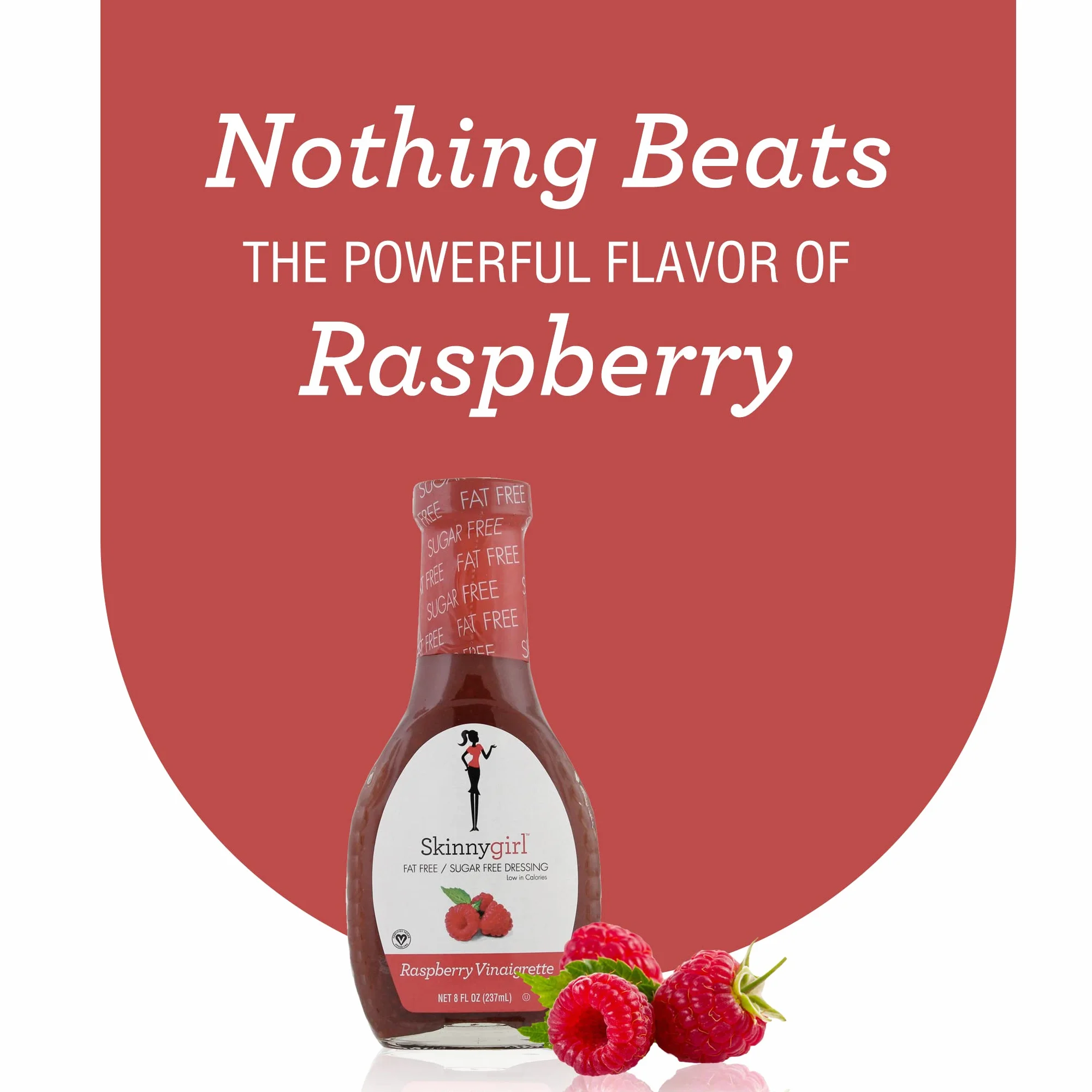 Skinny Girl Raspberry Vinaigrette Dressing, 8 fl oz