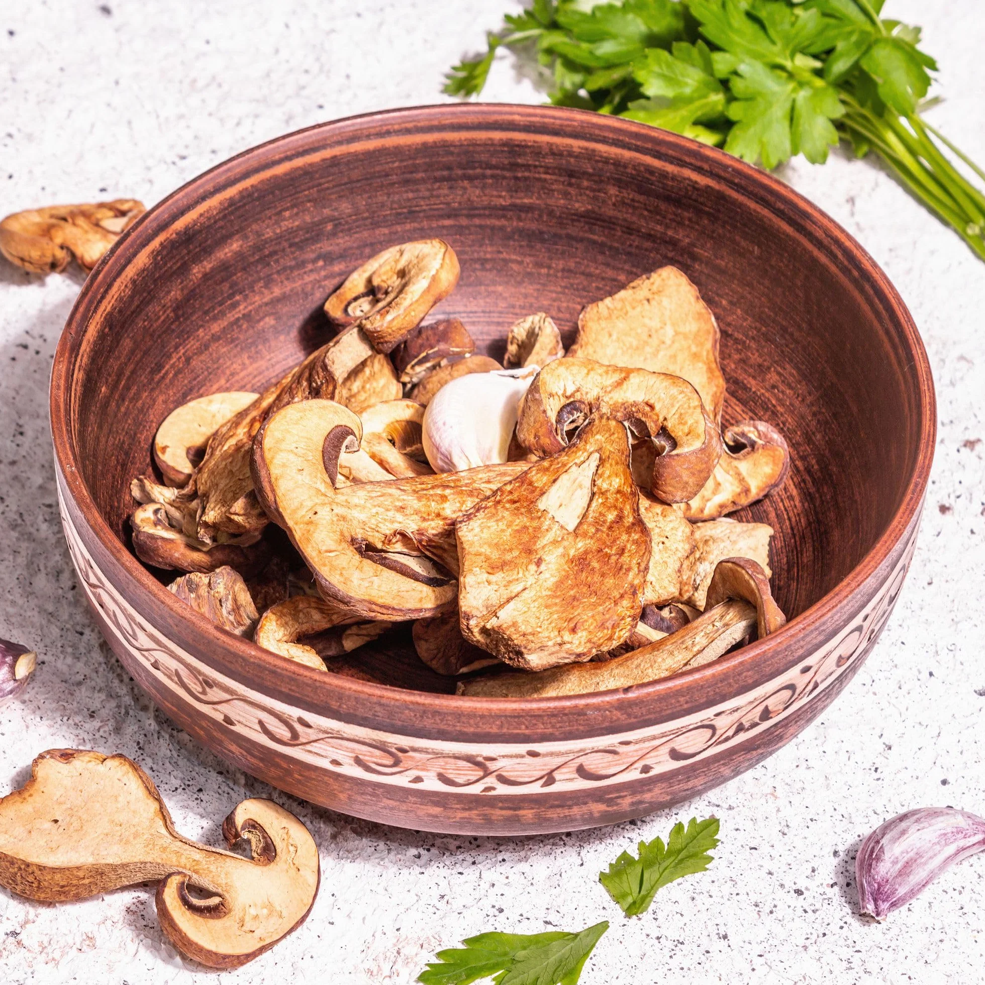 IDDA Herbal Hongos Porcini Secos 250g, Boletus Edilus, Setas Deshidratadas, Champiñones Secos