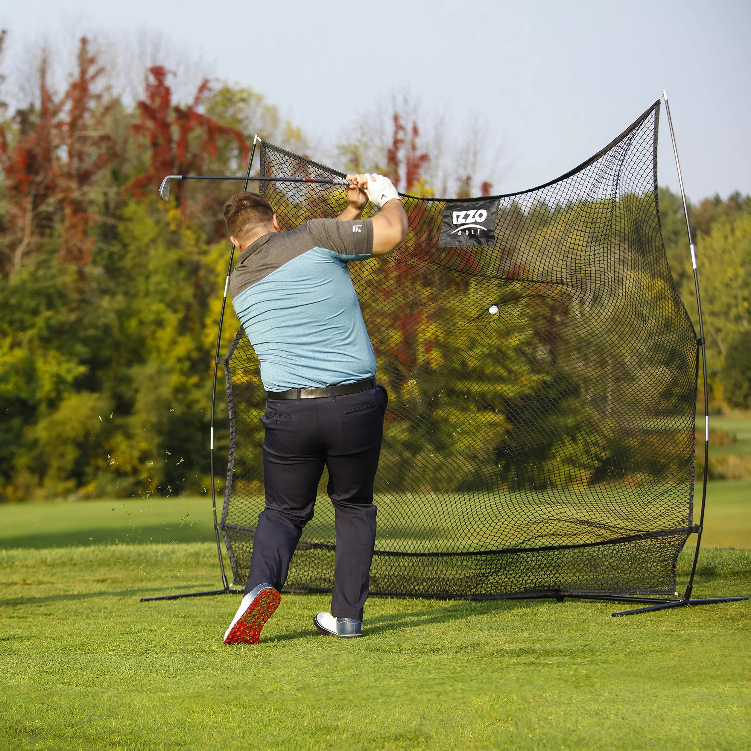 Izzo Golf Titan - Red de Golf para Practicar Golf en casa o Patio Trasero