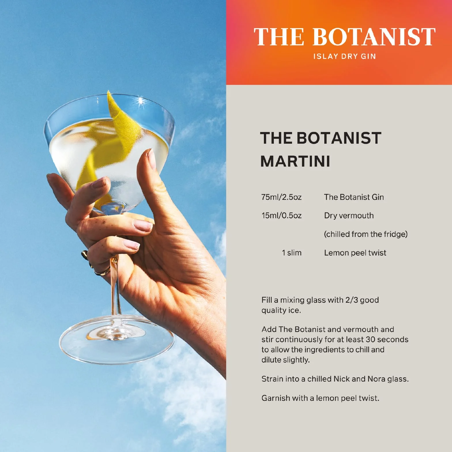 THE BOTANIST - Ginebra, Islay Dry Gin 22, 46% Volumen de Alcohol, 70 cl