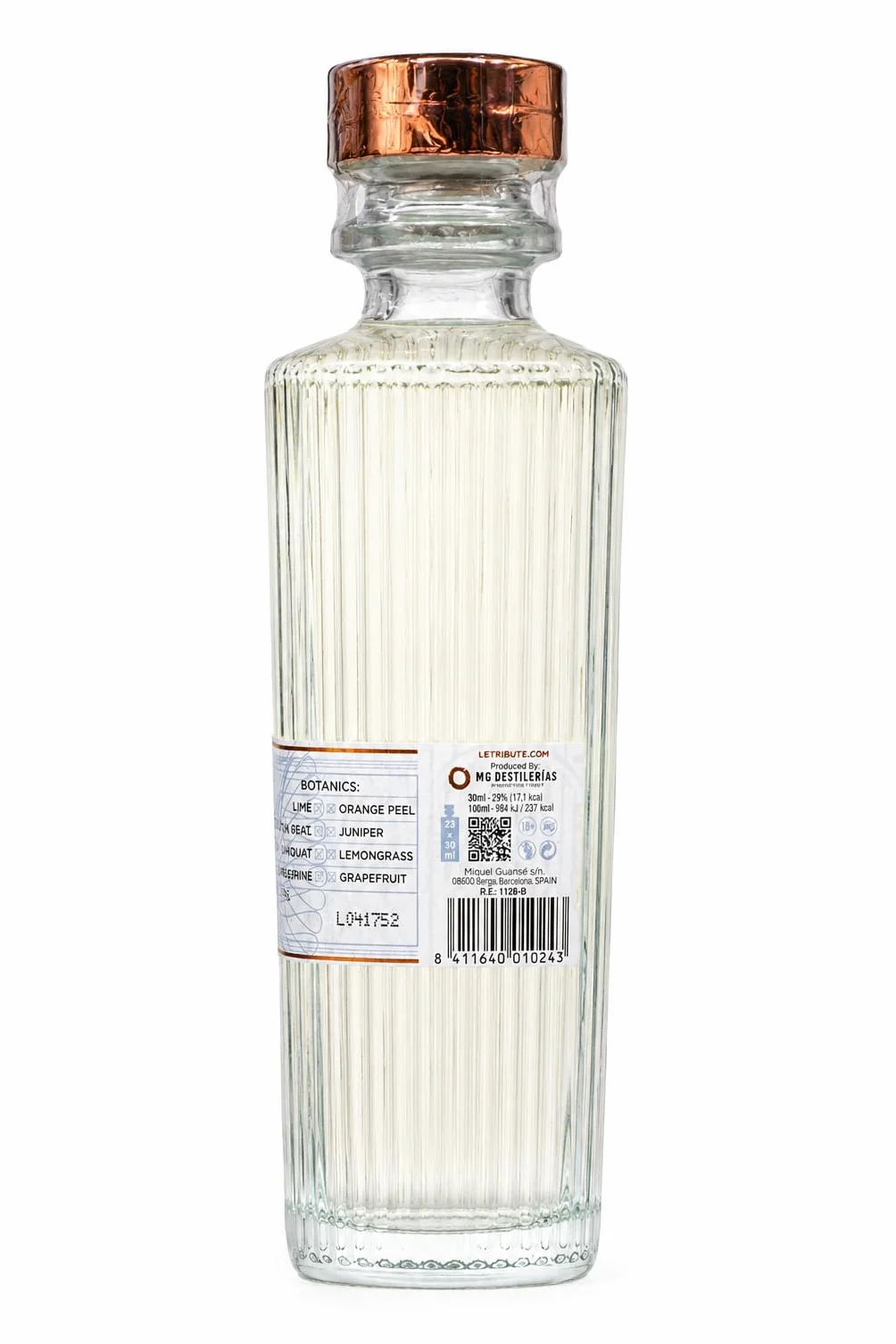 Pack Premium Le Tribute Gin con Caja de Madera y 6 Tónicas de Regalo | Estuche Gourmet para Regalo-MYSECRETWINE-