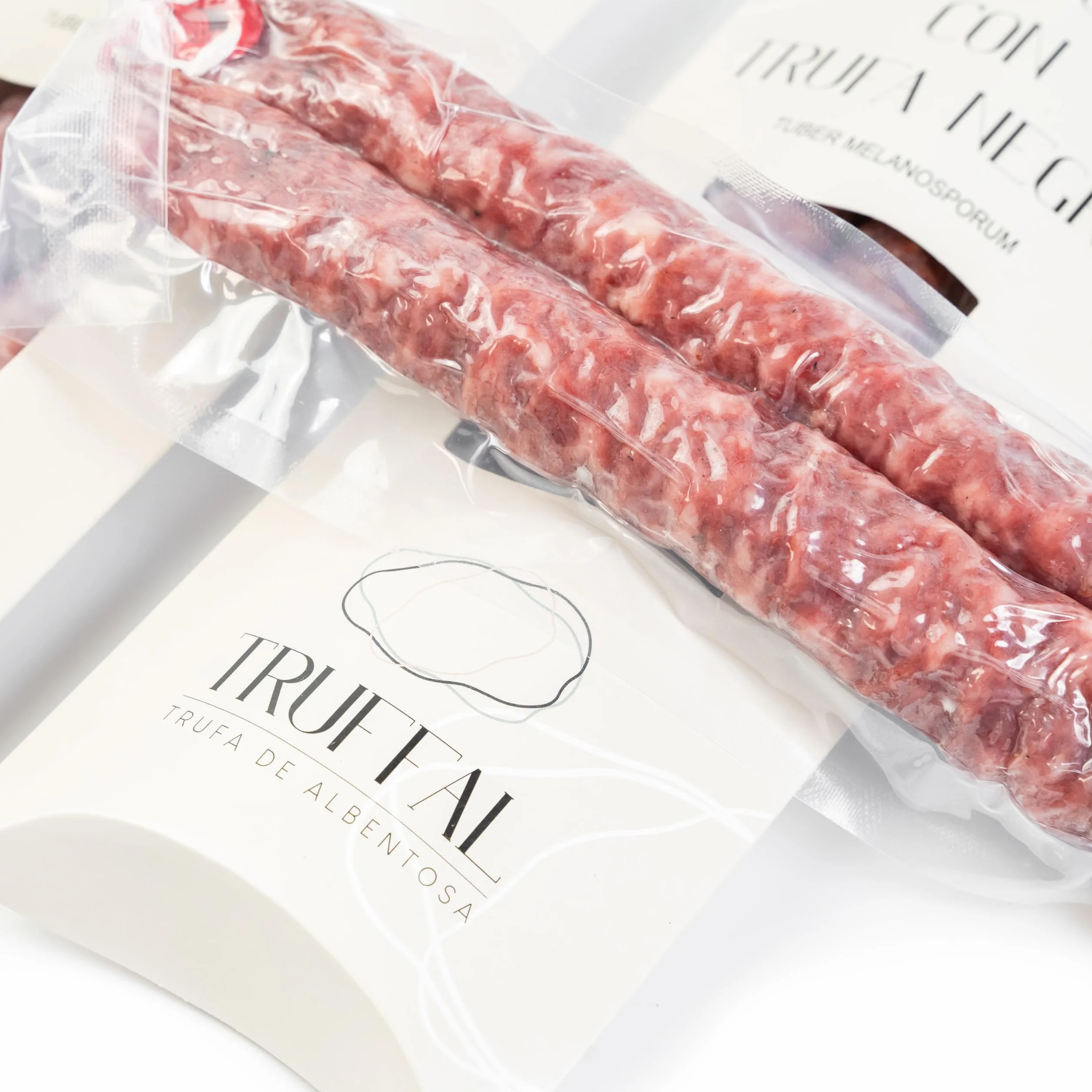 Longaniza de Aragon con Trufa Negra de Teruel, Tuber Melanosporum, 3 piezas.