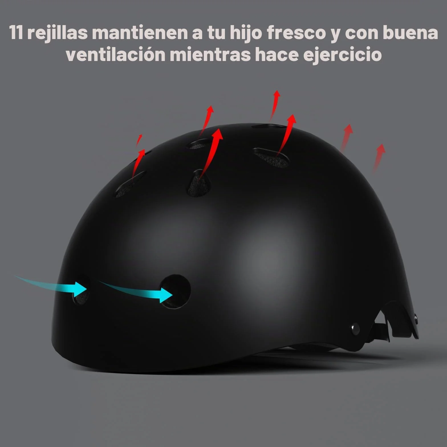 XJD Casco de Ciclismo Ajustable para Niños Bicicleta Patinete 3-14 Años