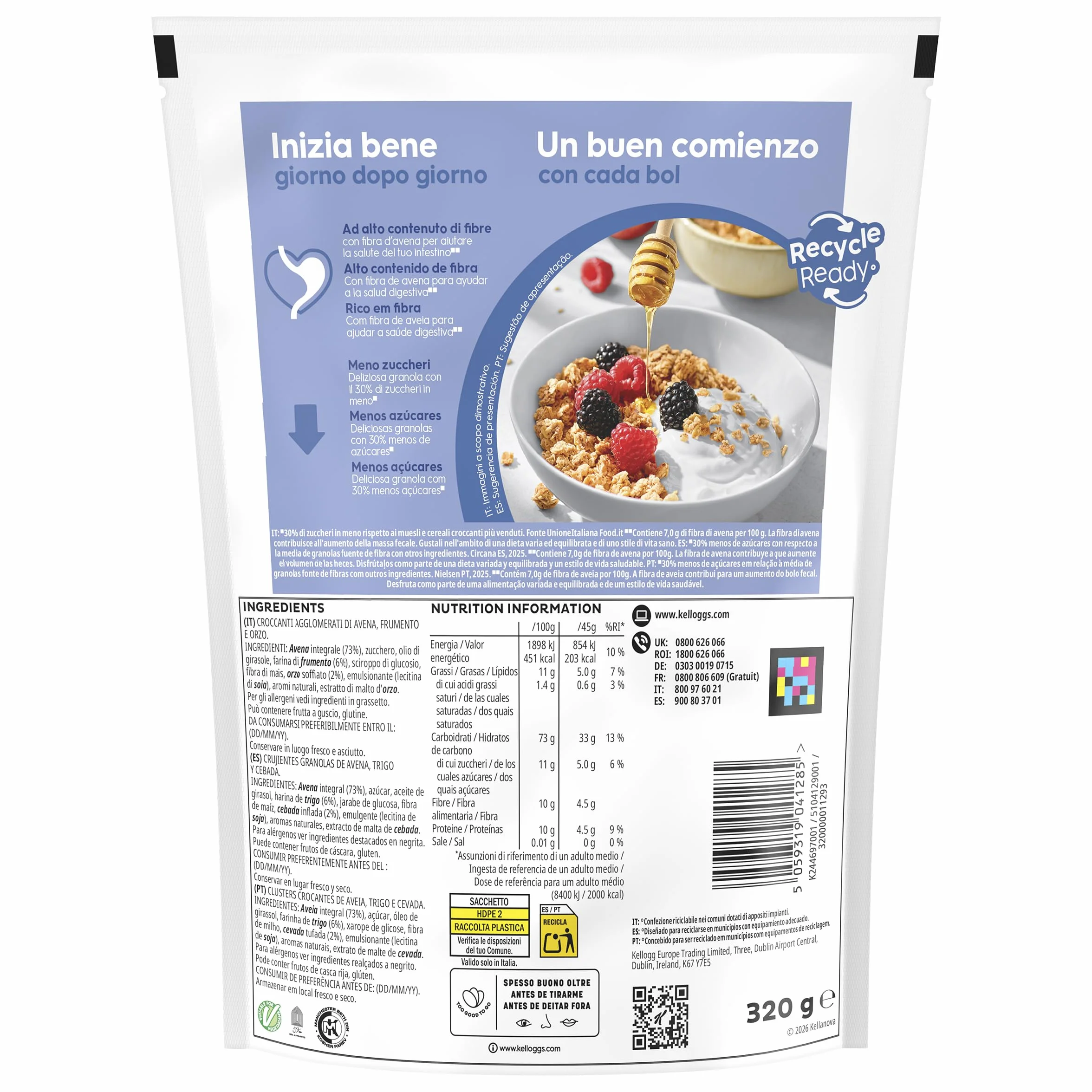 Kellogg's Special K Granola Natural 320g