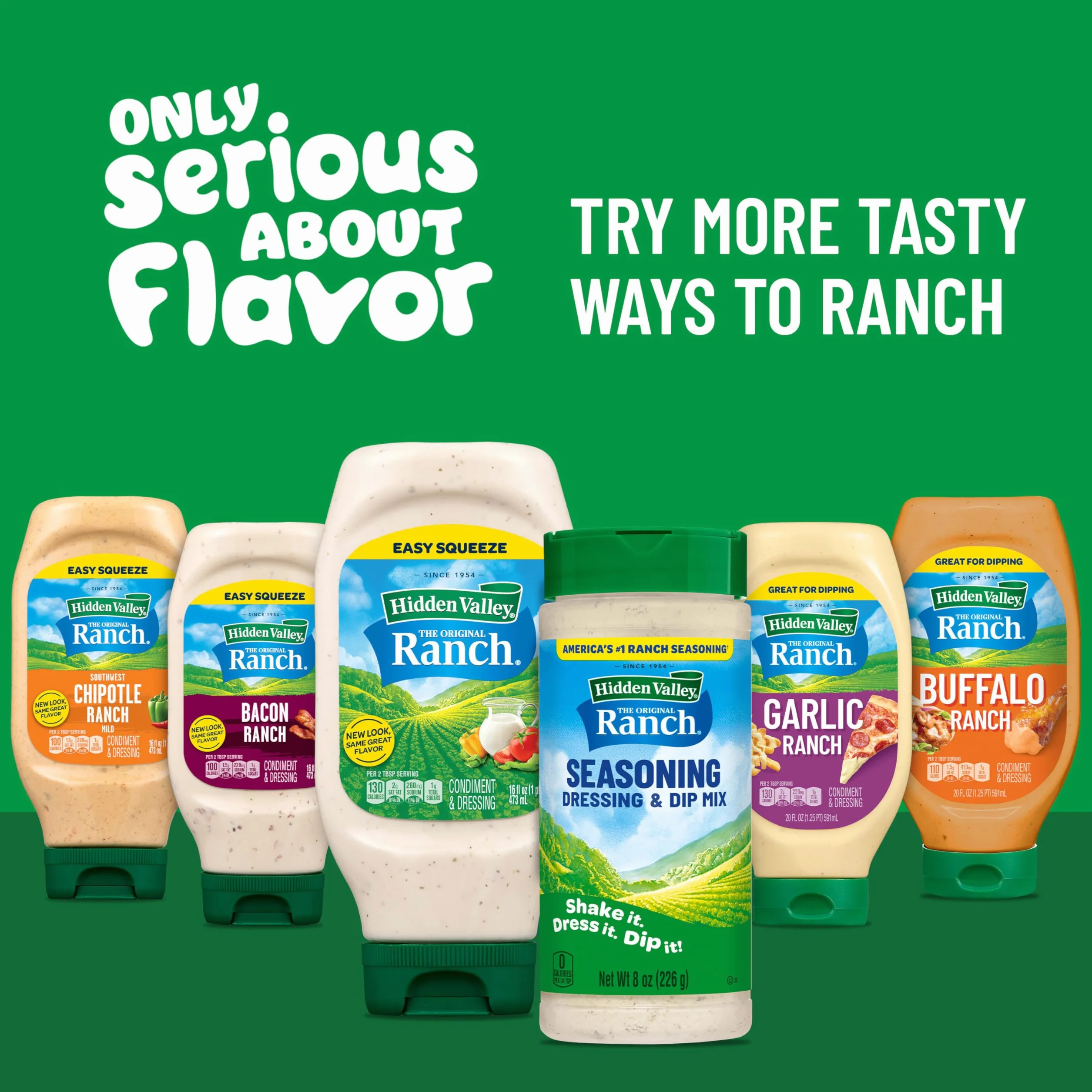 Salsa de ensalada Hidden Valley Ranch Buttermilk (473ml) Importación US!