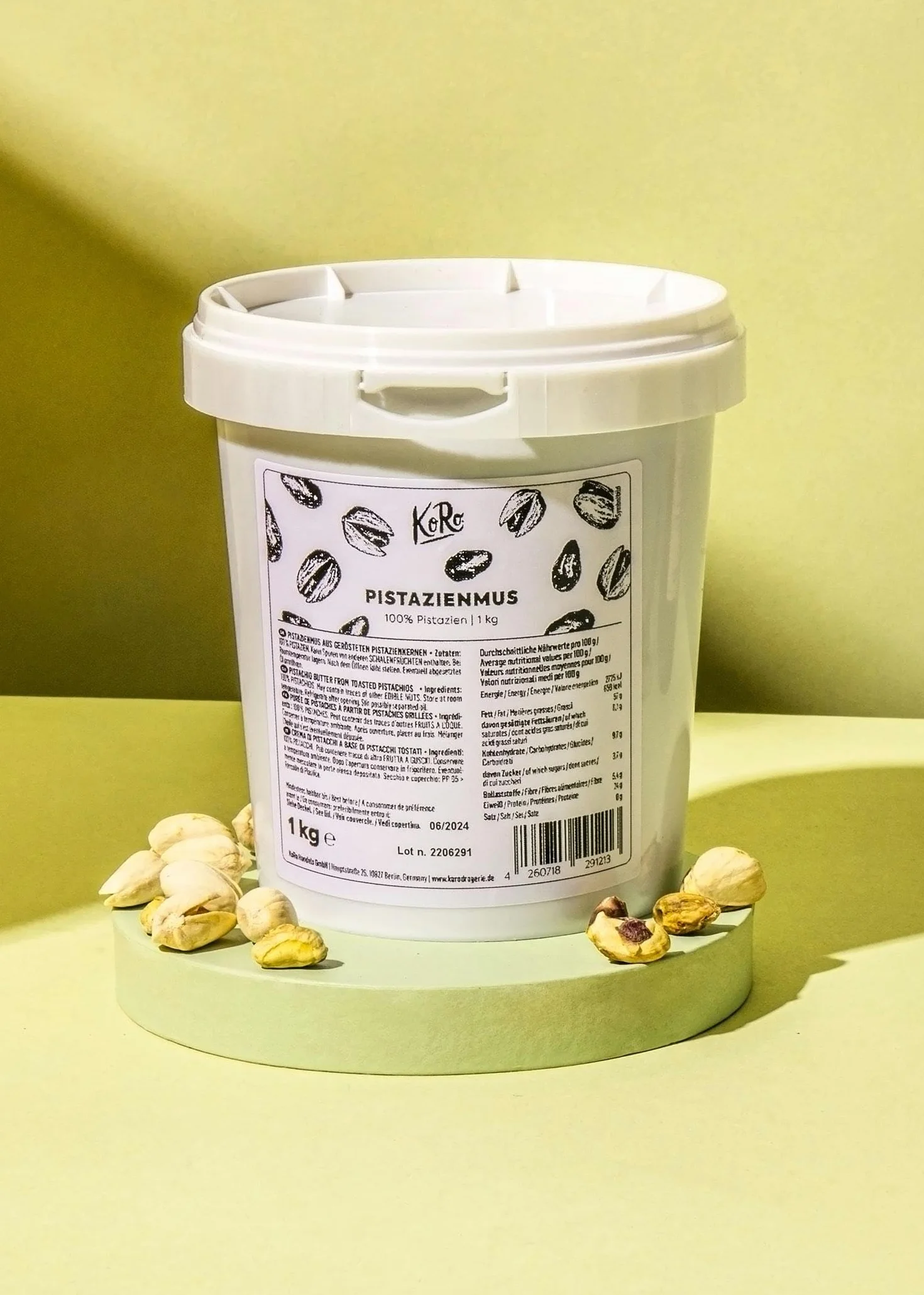 Cremas de pistachos 1KG