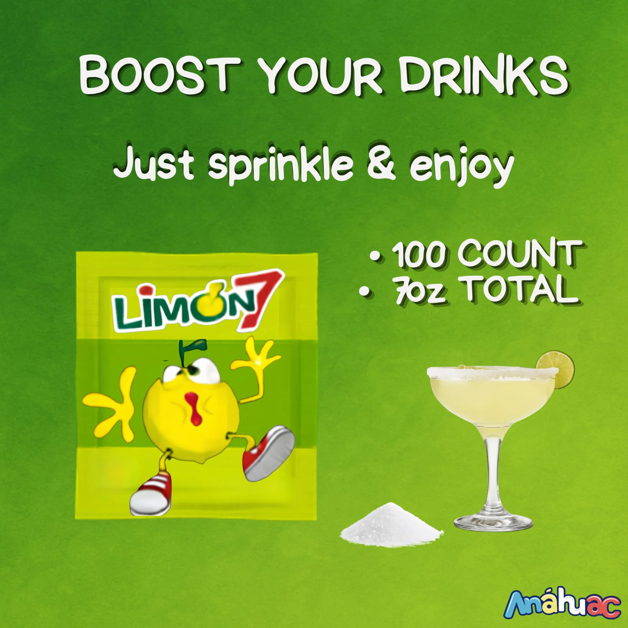 Limon 7 Salt & Lemon Powder Mexican Candy