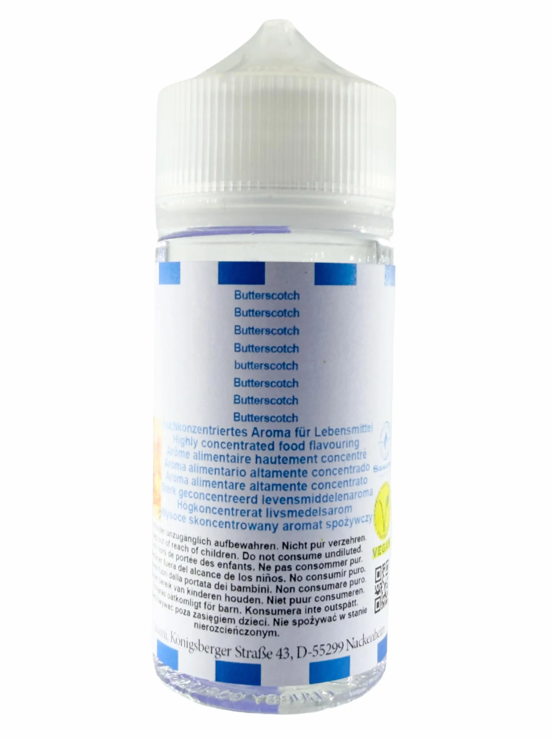 Butterscotch aroma concentrado - Vegano - Sasami - 10ml