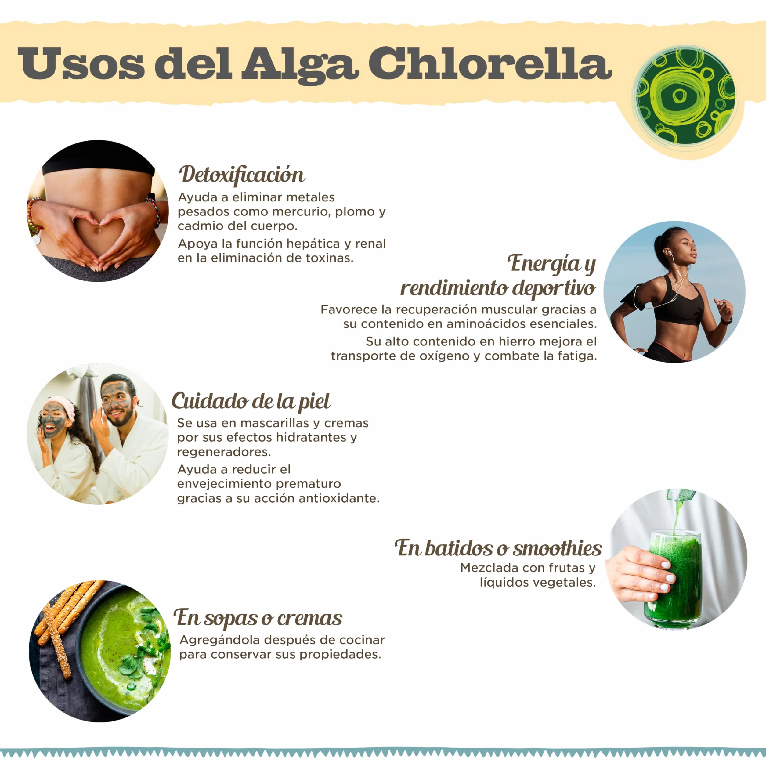 ALGA CHLORELLA BIO 90 G DOYPACK SUPERALIMENTOS DRASANVI