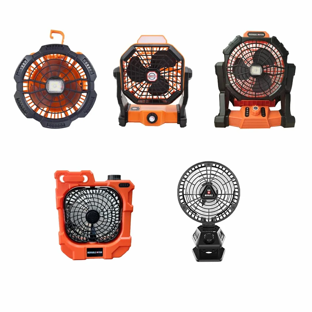 X10 Linterna recargable USB velocidad ajustable ventilador Camping iluminación